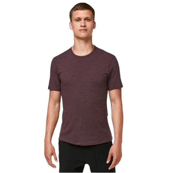 Lululemon 5 Year Basic Tee *Updated Fit
Heathered Bordeaux Drama Men’s Small - Picture 1 of 8